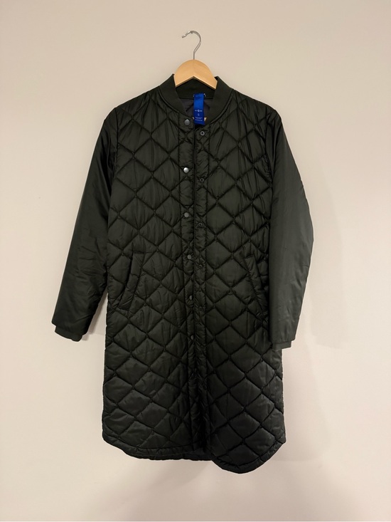 Kit and Ace Jackets & Blazers - Kit and Ace Black Quilted Long Coat